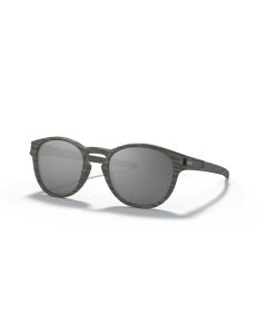 Oakley Latch Low Bridge Fit Woodgrain Collection sunglasses Woodgrain frame Prizm Black lens