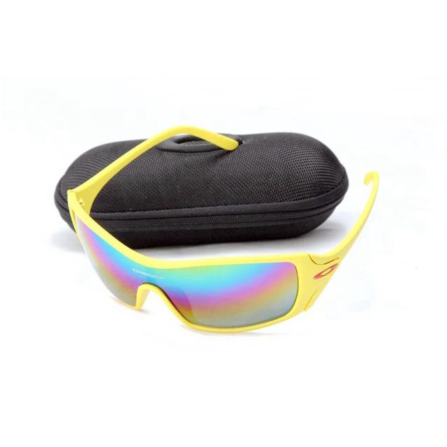 Oakley Dart sunglasses matte yellow/colorful iridium