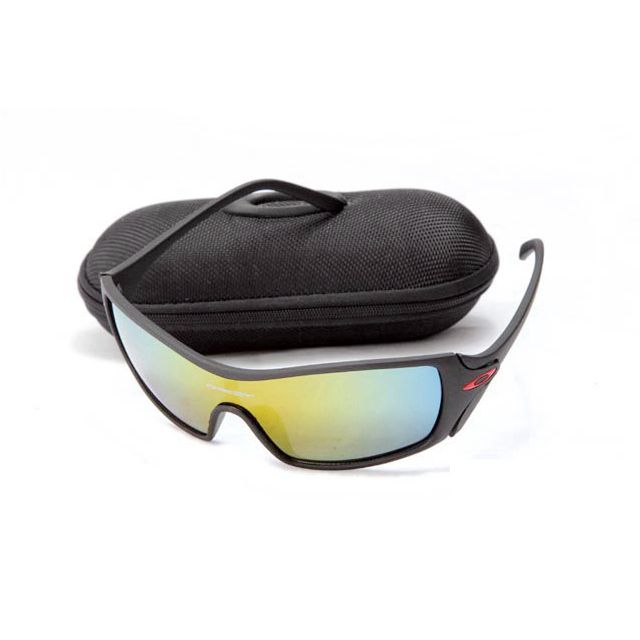 Oakley Dart sunglasses matte black/fire iridium