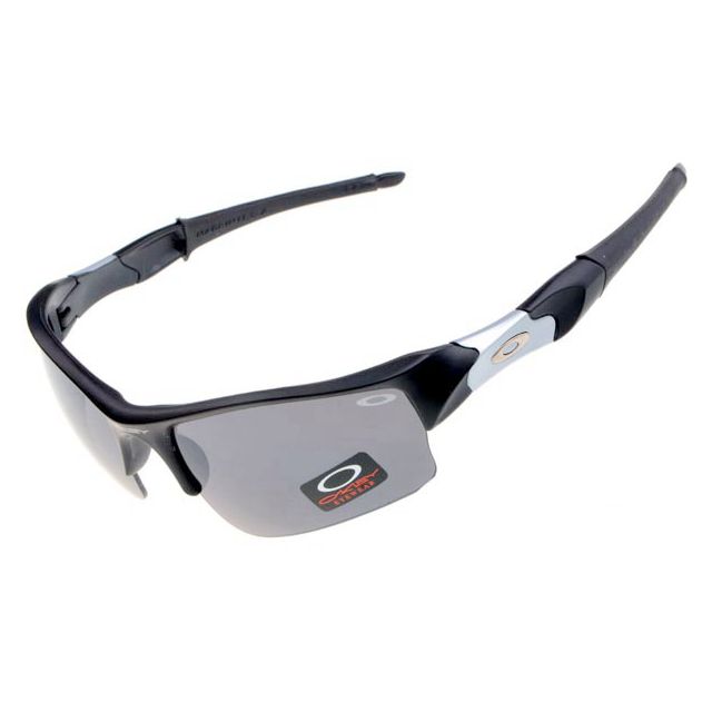 Oakley flak jacket Sunglasses matte black/black iridium for sale