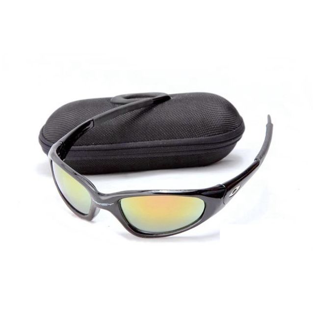 Oakley Minute Sunglasses polished black/fire iridium