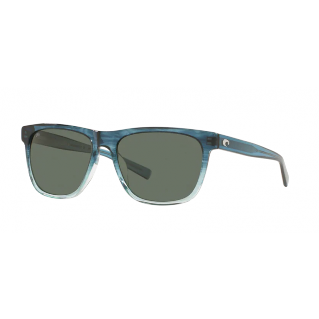 Costa Apalach Men's Sunglasses Shiny Deep Teal Fade/Gray