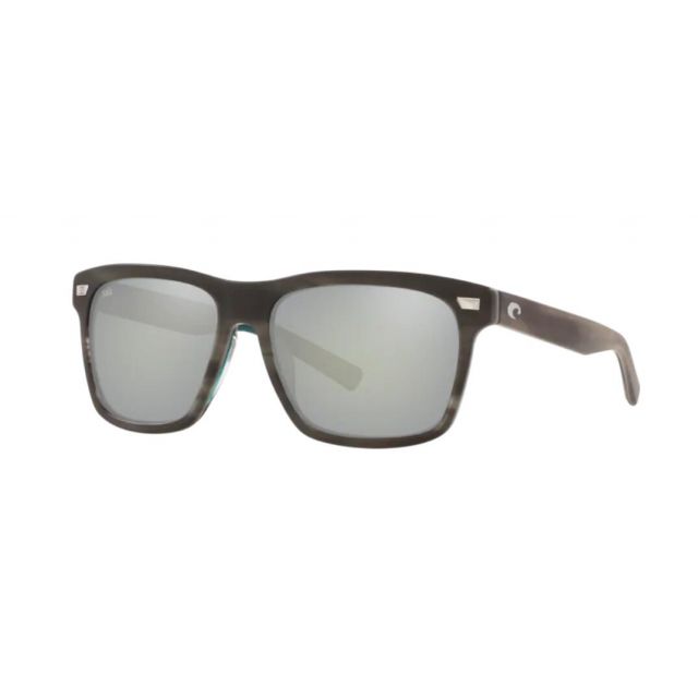Costa Aransas Men's Sunglasses Matte Storm Gray/Gray Silver Mirror