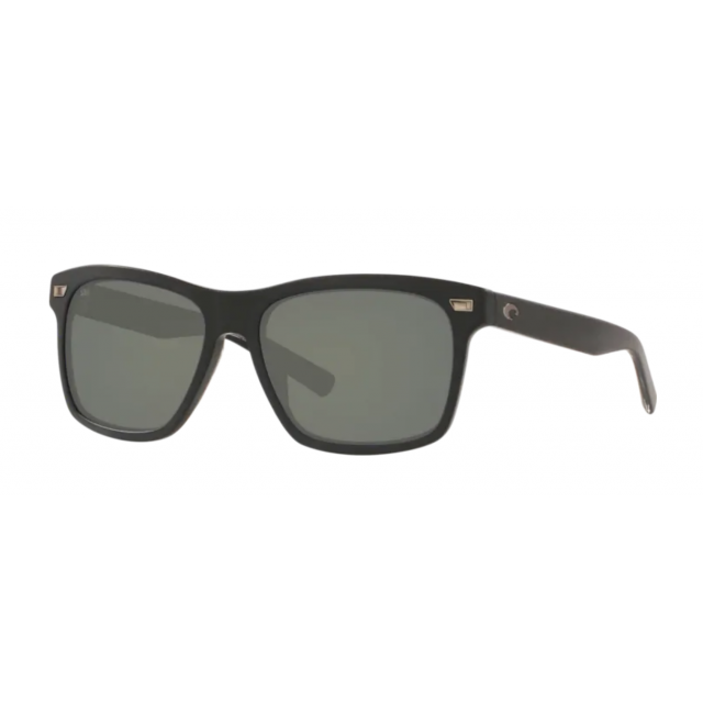 Costa Aransas Men's Sunglasses Matte Black/Gray
