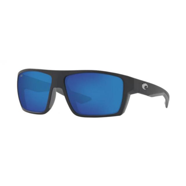 Costa Bloke Men's Sunglasses Matte Black/Blue Mirror