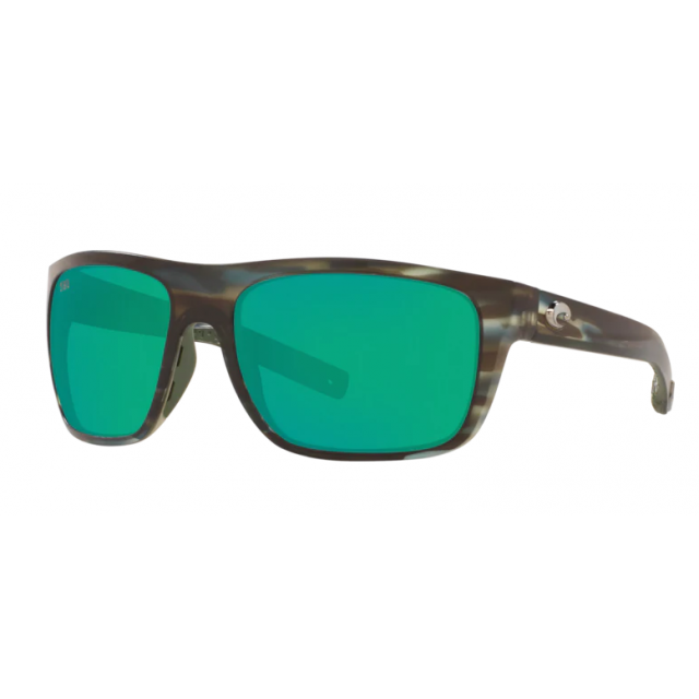 Costa Broadbill Men's Sunglasses Matte Reef/Green Mirror