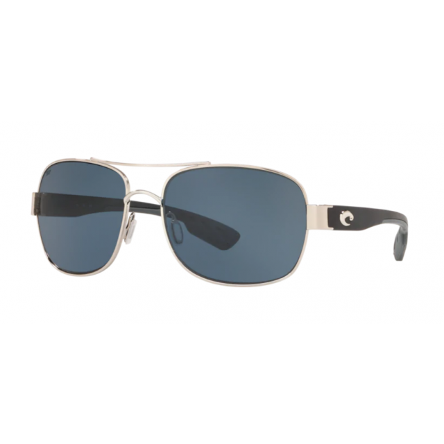 Costa Cocos Men's Sunglasses Palladium/Gray