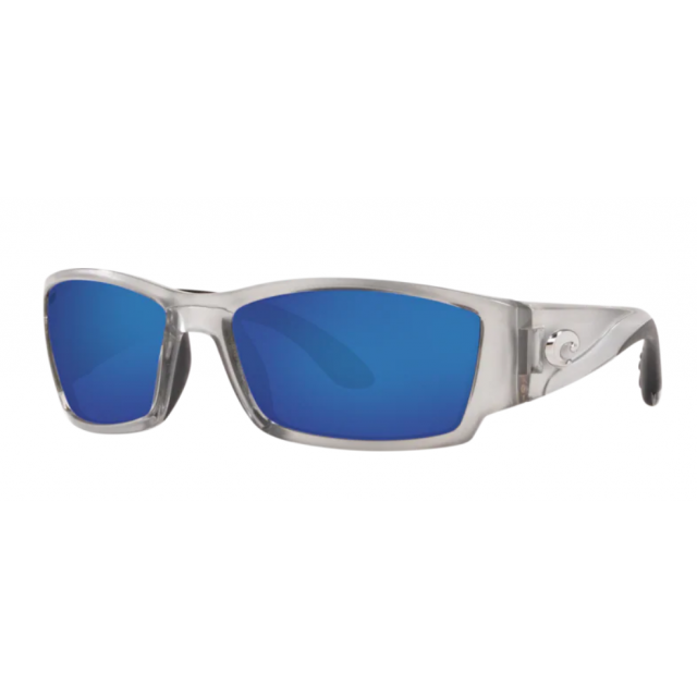 Costa Corbina Men's Sunglasses Silver/Blue Mirror