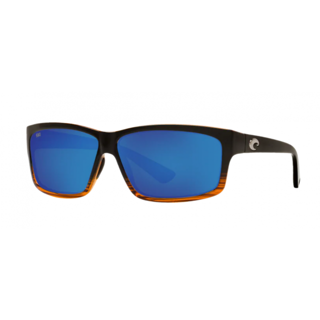 Costa Cut Men's Sunglasses Coconut Fade/Blue Mirror