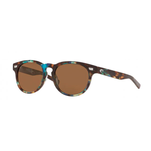 Costa Del Mar Men's Sunglasses Shiny Ocean Tortoise/Copper