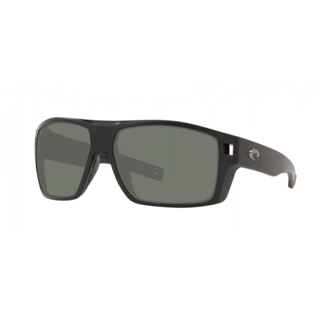 Costa Diego Men's Sunglasses Matte Black/Gray