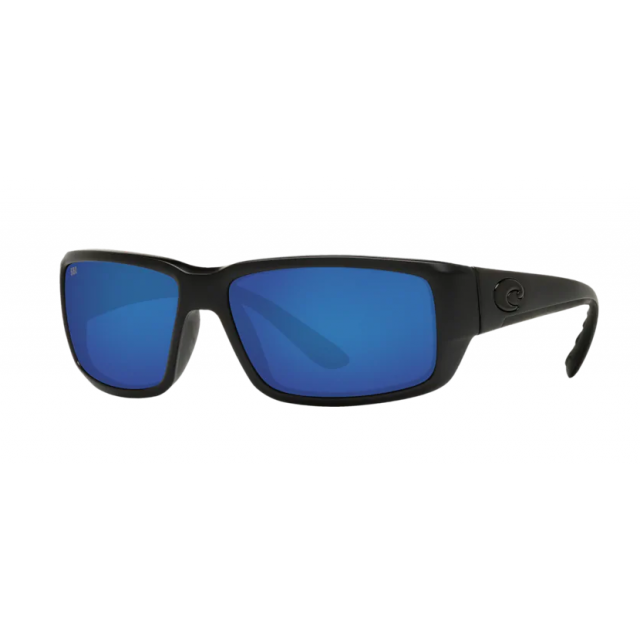 Costa Fantail Men's Sunglasses Blackout/Blue Mirror
