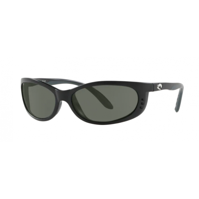 Costa Fathom Men's Sunglasses Matte Black/Gray