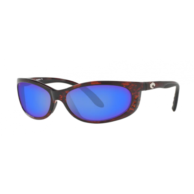 Costa Fathom Men's Sunglasses Tortoise/Blue Mirror