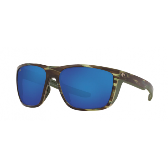 Costa Ferg Men's Sunglasses Matte Reef/Blue Mirror