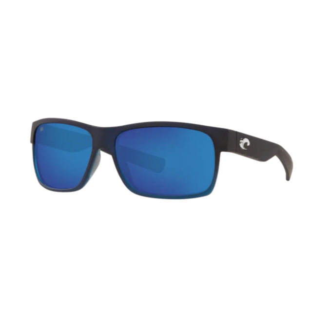 Costa Half Moon Men's Sunglasses Bahama Blue Fade/Blue Mirror