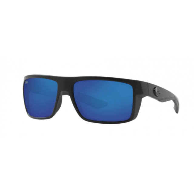 Costa Motu Men's Sunglasses Blackout/Blue Mirror