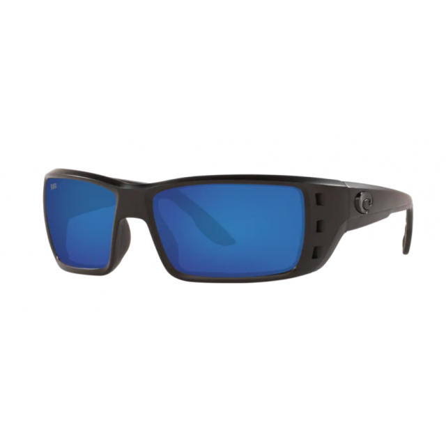 Costa Permit Men's Sunglasses Blackout/Blue Mirror