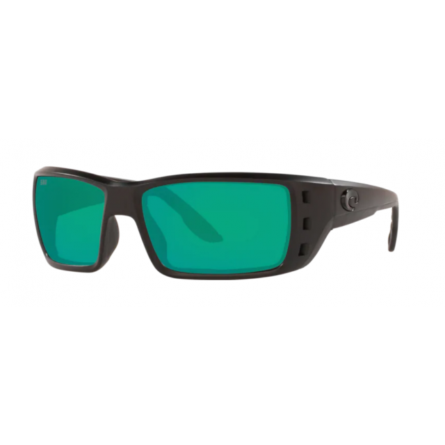 Costa Permit Men's Sunglasses Blackout/Green Mirror
