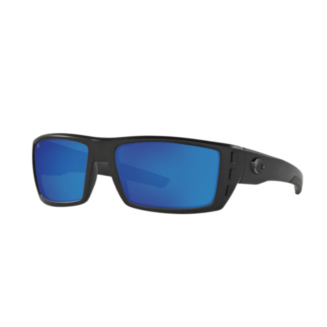 Costa Rafael Men's Sunglasses Blackout/Blue Mirror