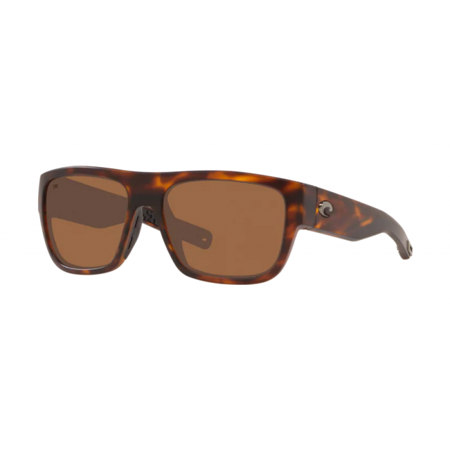 Costa Sampan Men's Sunglasses Matte Tortoise/Copper