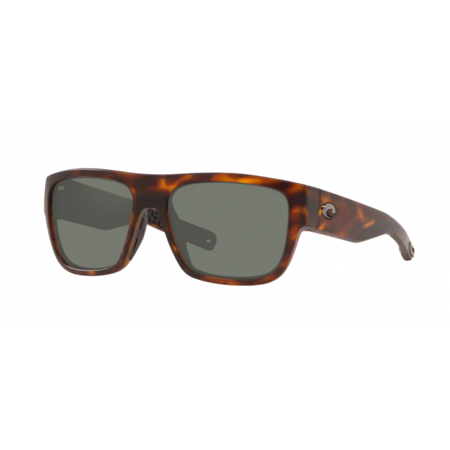 Costa Sampan Men's Sunglasses Matte Tortoise/Gray