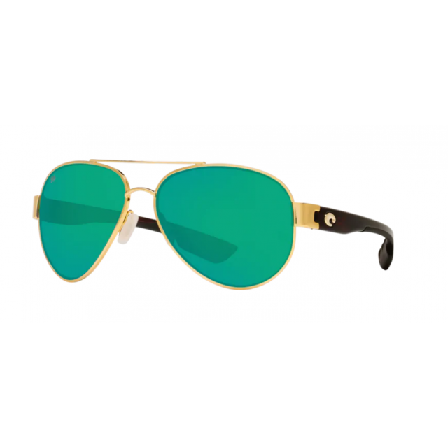 Costa South Point Men's Sunglasses Gold/Green Mirror