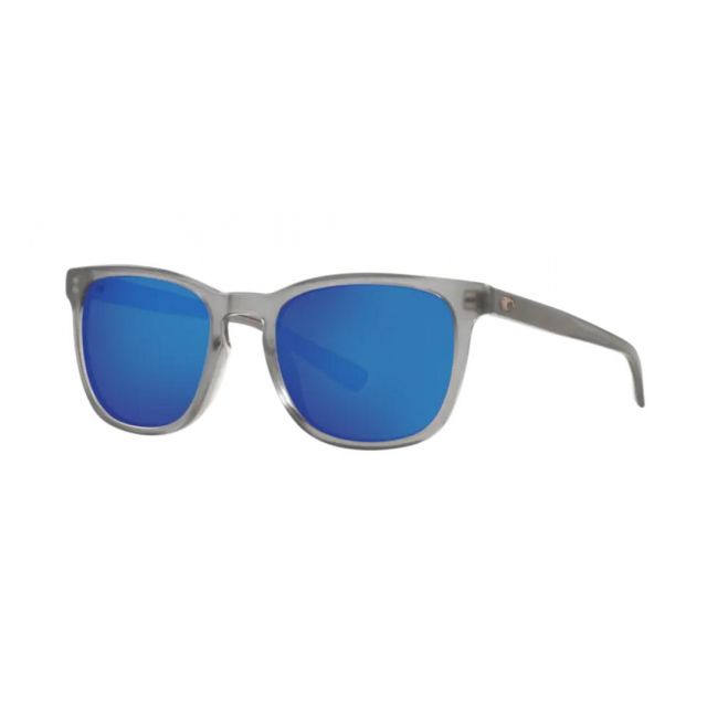 Costa Sullivan Men's Sunglasses Matte Gray Crystal/Blue Mirror