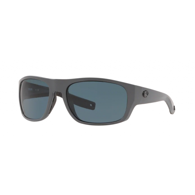 Costa Tico Men's Sunglasses Matte Gray/Gray