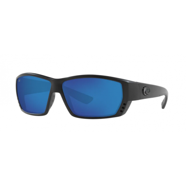Costa Tuna Alley Men's Sunglasses Blackout/Blue Mirror