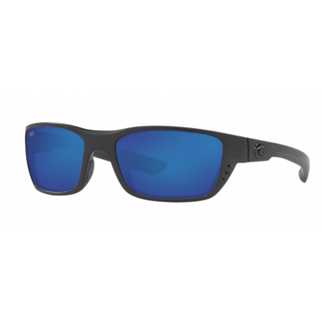 Costa Whitetip Men's Sunglasses Blackout/Blue Mirror