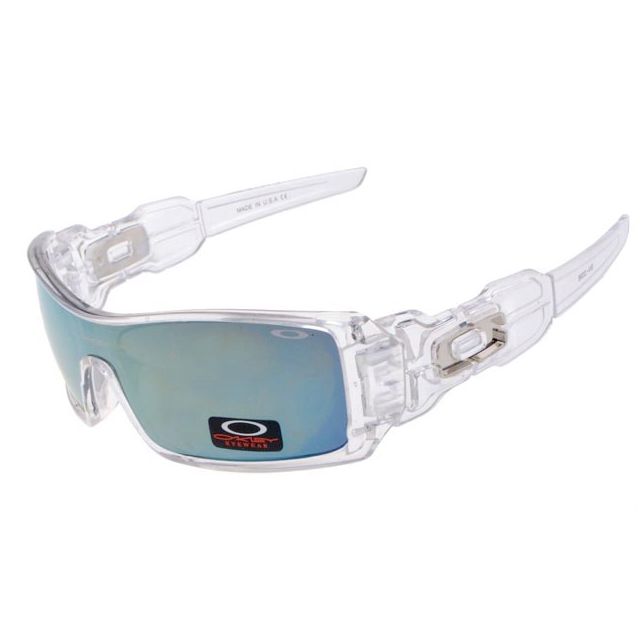 Oakley oil rig sunglasses in gray and clear