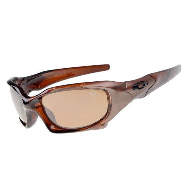 Oakley pit boss sunglasses in polished dark brown / VR28 iridium