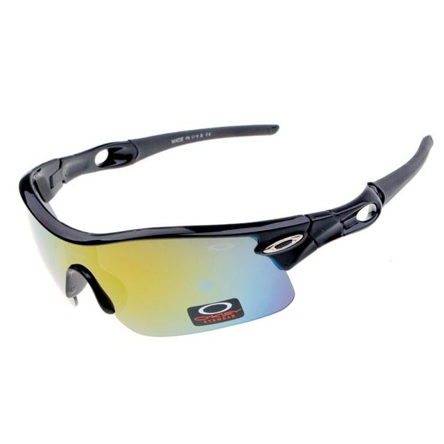 Oakley radar pitch sunglasses in black / ice iridium