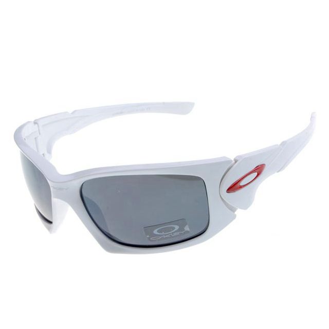 Oakley scalpel sunglasses in matte white / black iridium