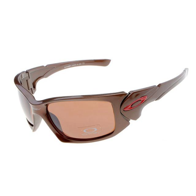 Oakley scalpel sunglasses in dark brown / VR28