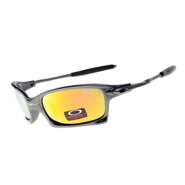 Oakley x squared sunglasses in black / fire iridium