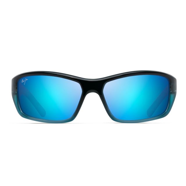 Maui Jim Barrier Reef Sunglasses Black Frame Polarized Blue Lens
