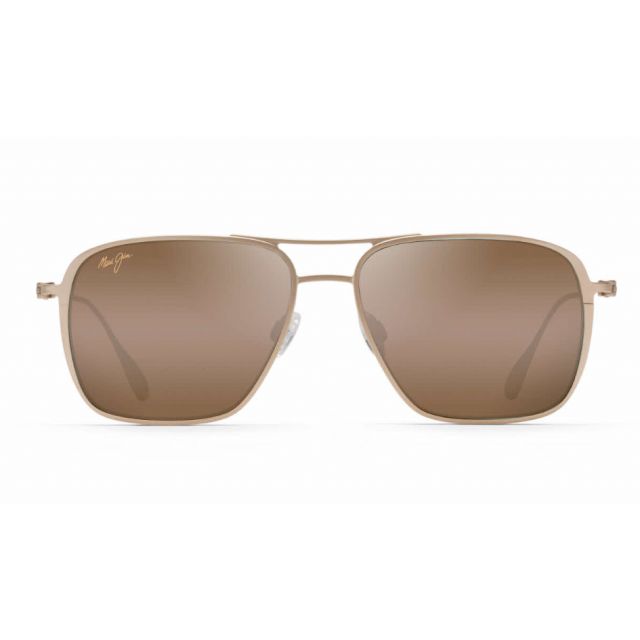 Maui Jim Beaches Sunglasses Gold Frame Polarized Brown Lens