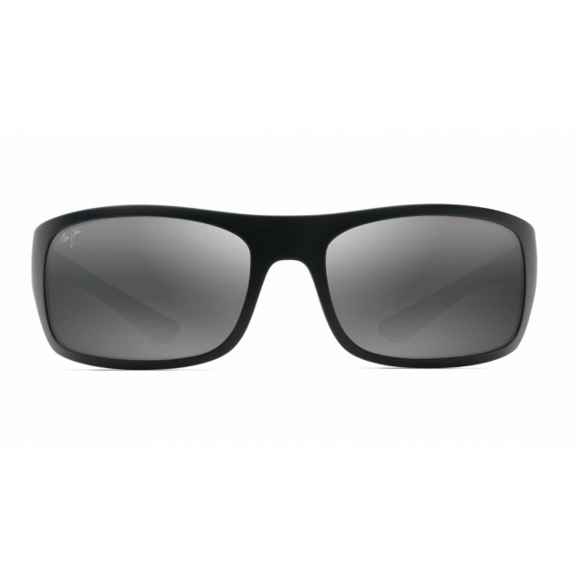 Maui Jim Big Wave Sunglasses Black Frame Polarized Gray Lens