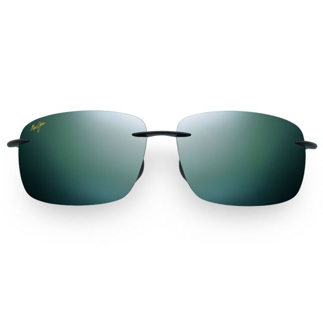 Maui Jim Breakwall Sunglasses Black Frame Polarized Gray Lens