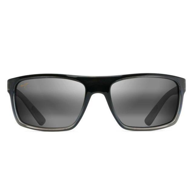Maui Jim Byron Bay Sunglasses Black Frame Polarized Gray Lens