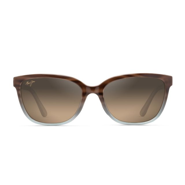 Maui Jim Honi Sunglasses Brown Frame Polarized Bronze Lens