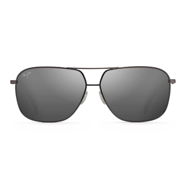 Maui Jim Kami Sunglasses Black Frame Polarized Gray Lens