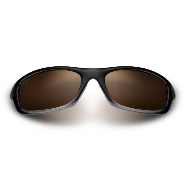 Maui Jim Kipahulu Sunglasses Black Gray Frame Polarized Brown Lens