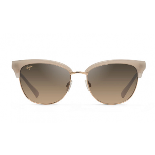 Maui Jim Lokelani Sunglasses Gold Frame Polarized Brown Lens