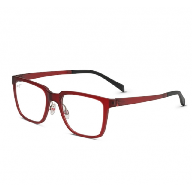 Maui Jim MJO2604 Nylon Eyeglasses Lens Clear Frame Matte Red