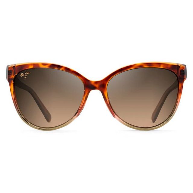 Maui Jim 'OLU 'OLU Sunglasses Brown Frame Polarized Brown Lens