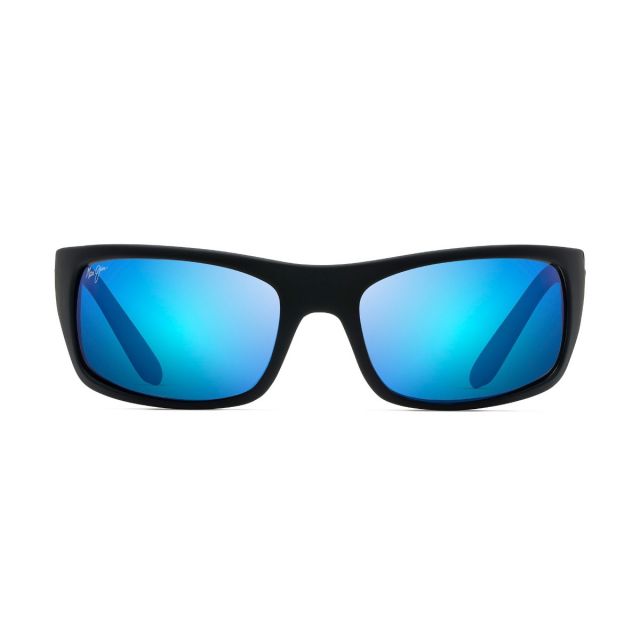 Maui Jim Peahi Sunglasses Black Frame Polarized Blue Lens