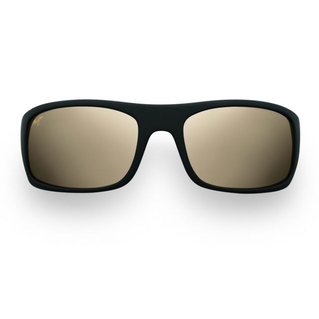 Maui Jim Peahi Sunglasses Black Frame Polarized Brown Lens